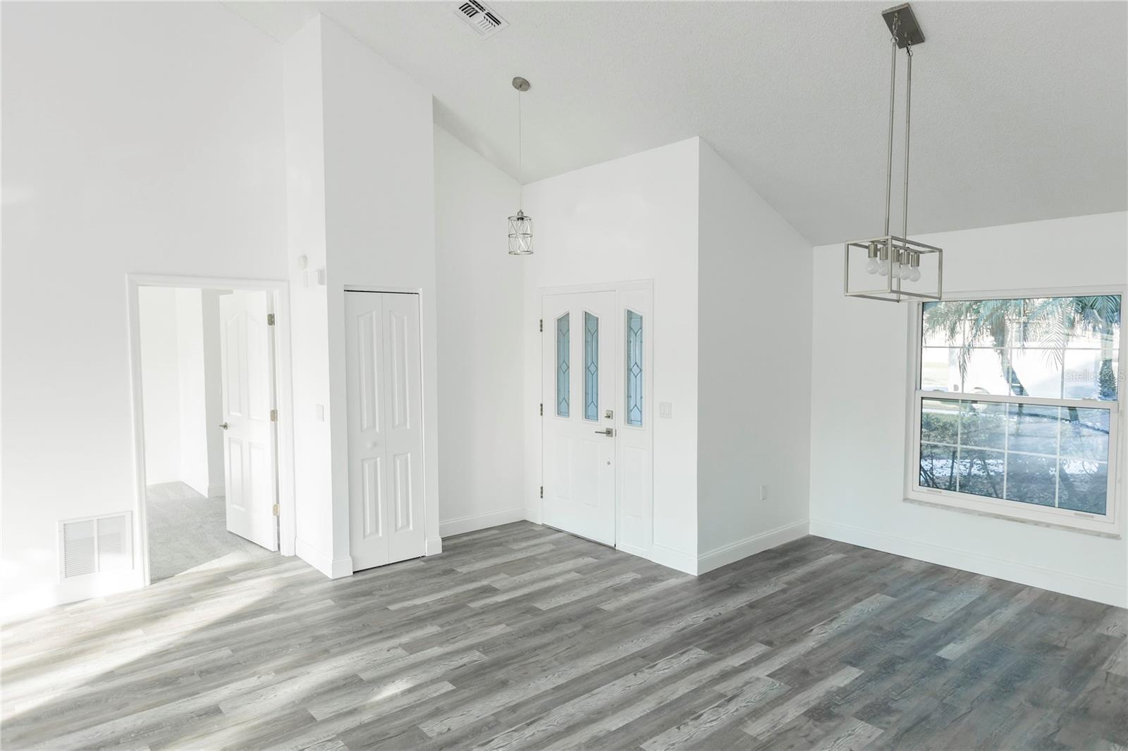 Front Door Entrance window facing front yard