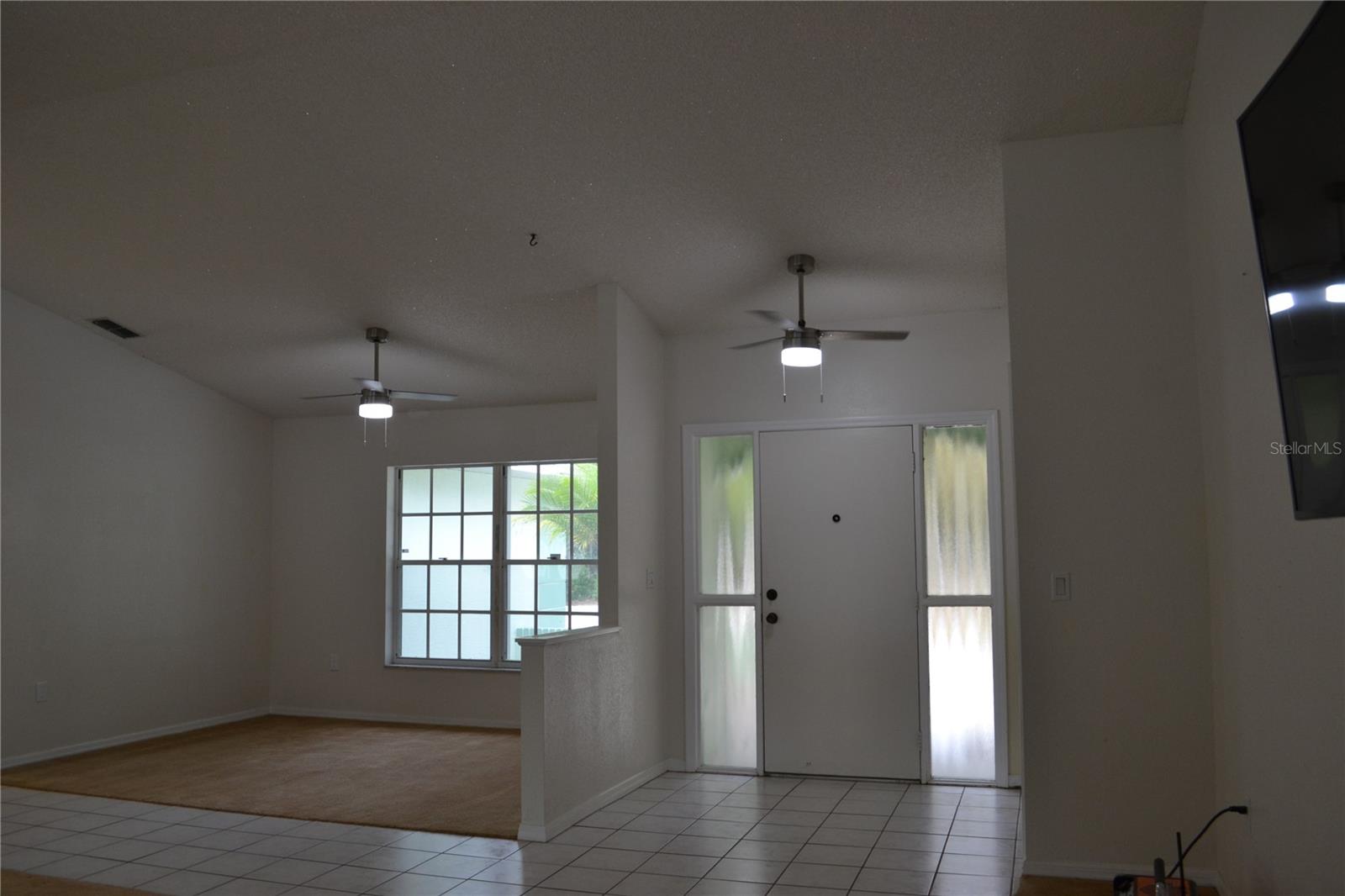 Entry and dining area