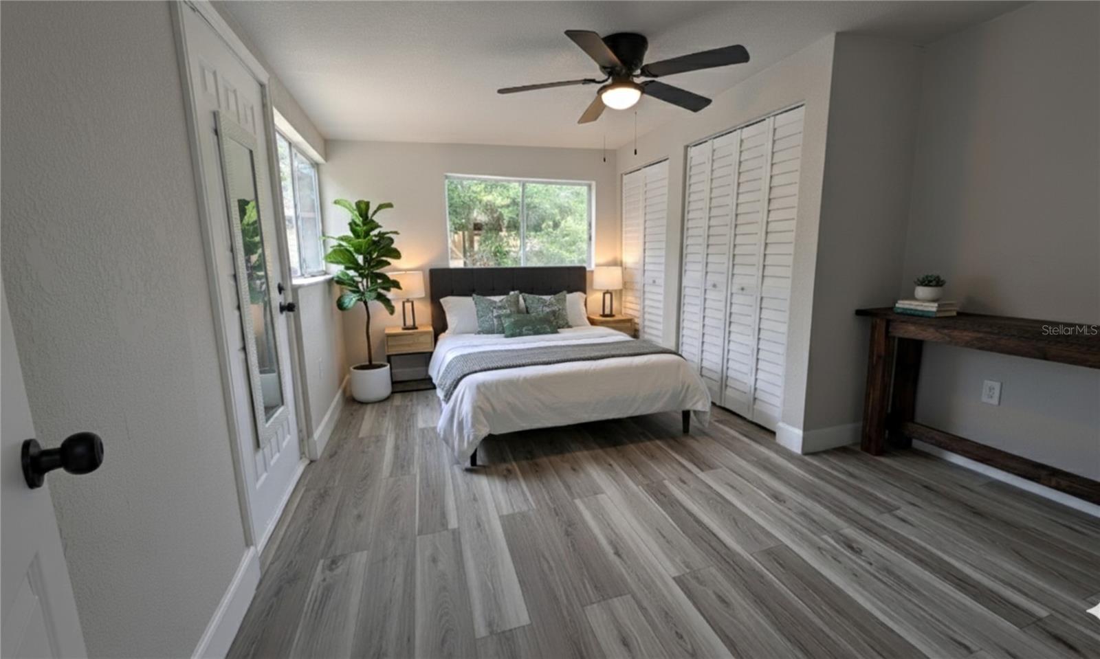 Virtual stage Main Bedroom