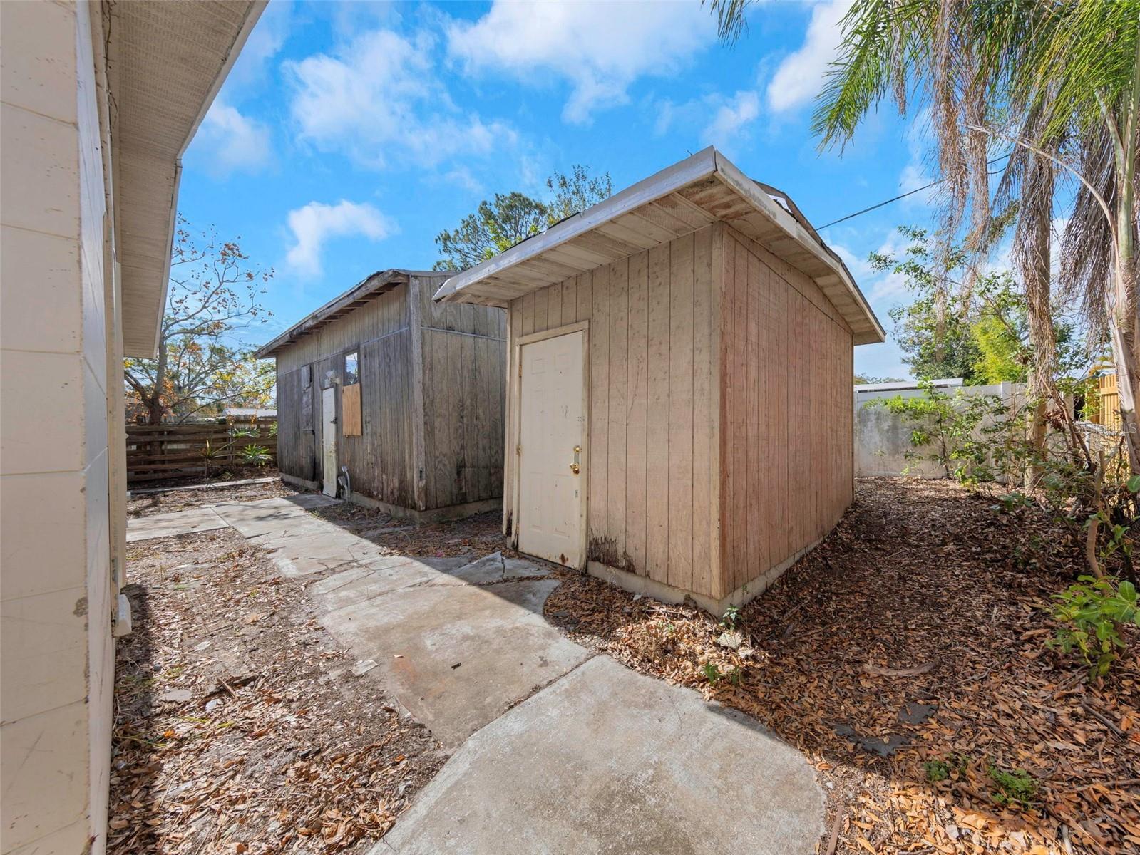 Rear Yard - Reverse View