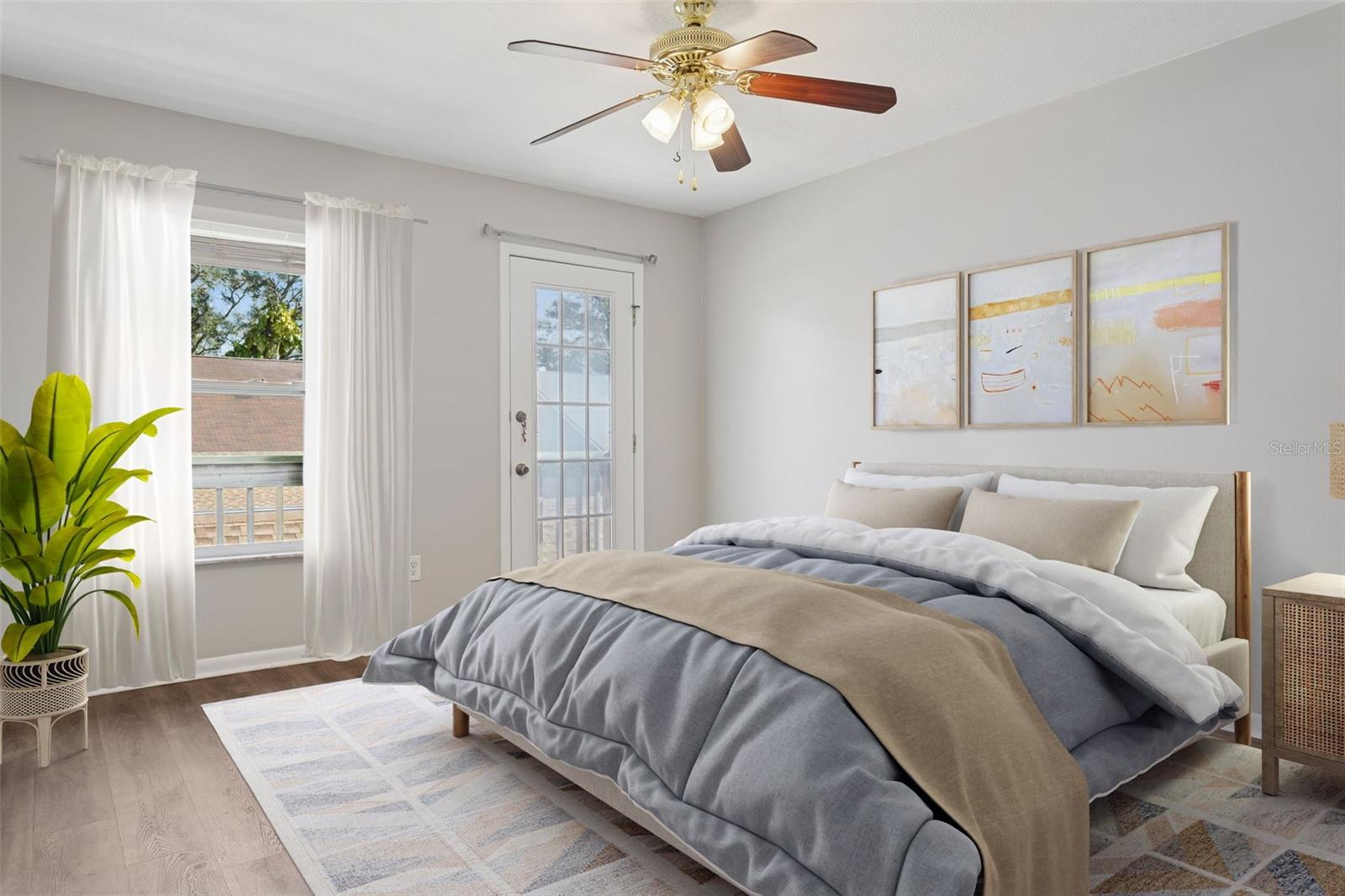 bedroom 3 virtuall staged