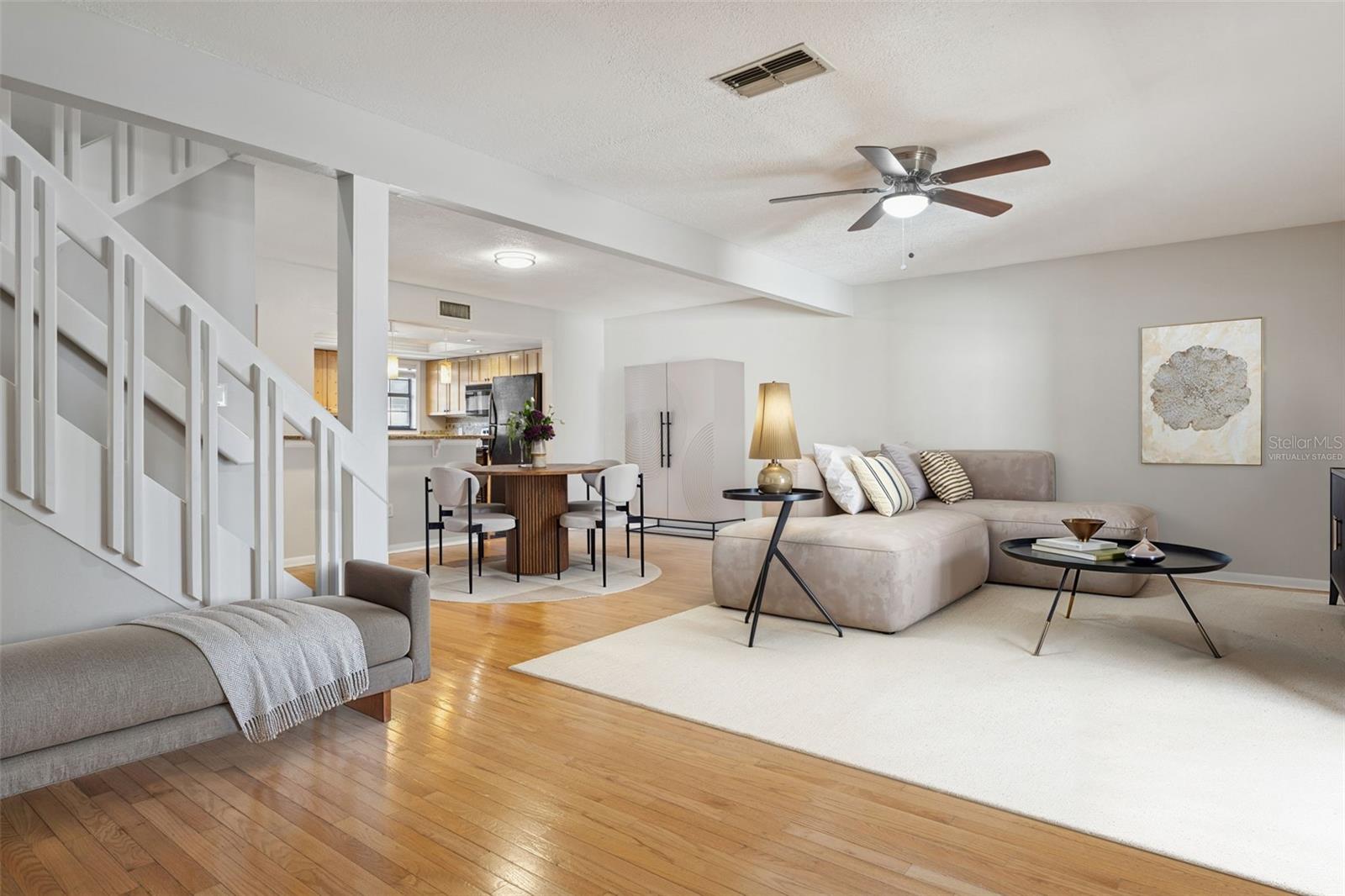 Great Room Virtually Staged