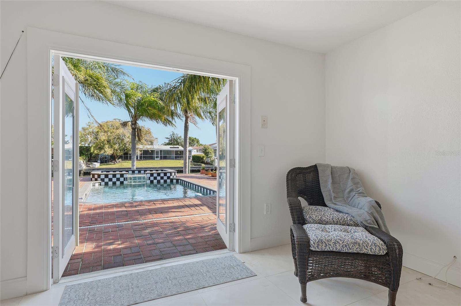 View of Backyard from Primary Bedroom