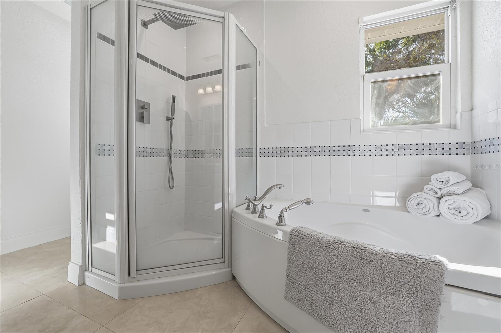 Bathroom, Walk-In Tub and Shower