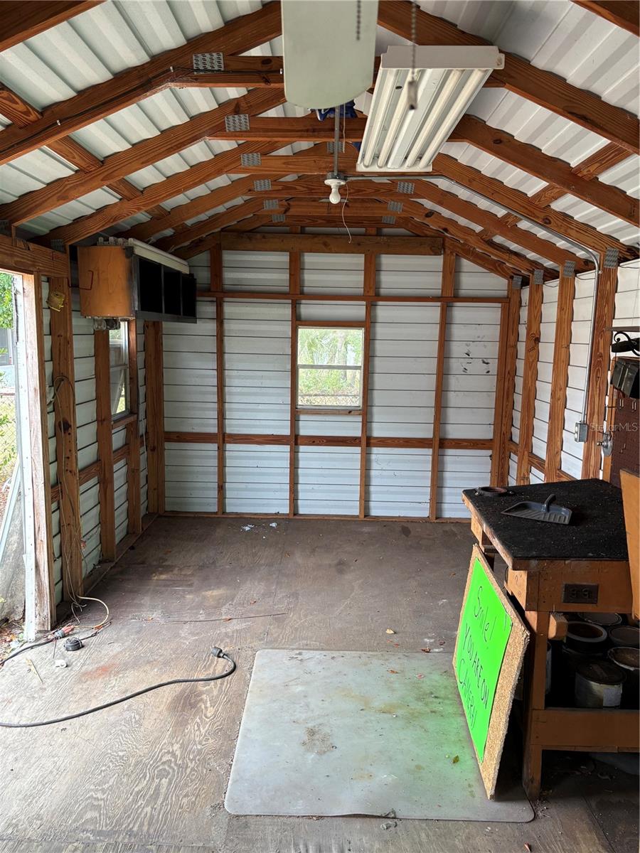 Shed with Electric