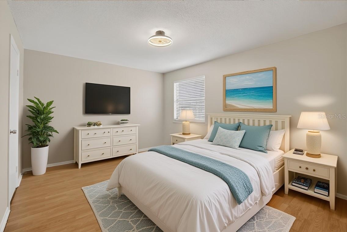 2nd Bedroom with walk-in Closet