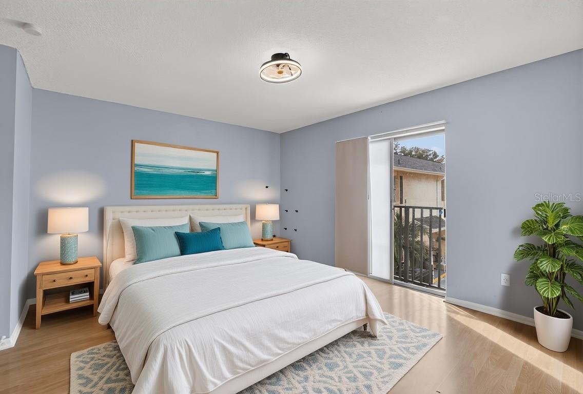 3rd Bedroom with walk-in Closet