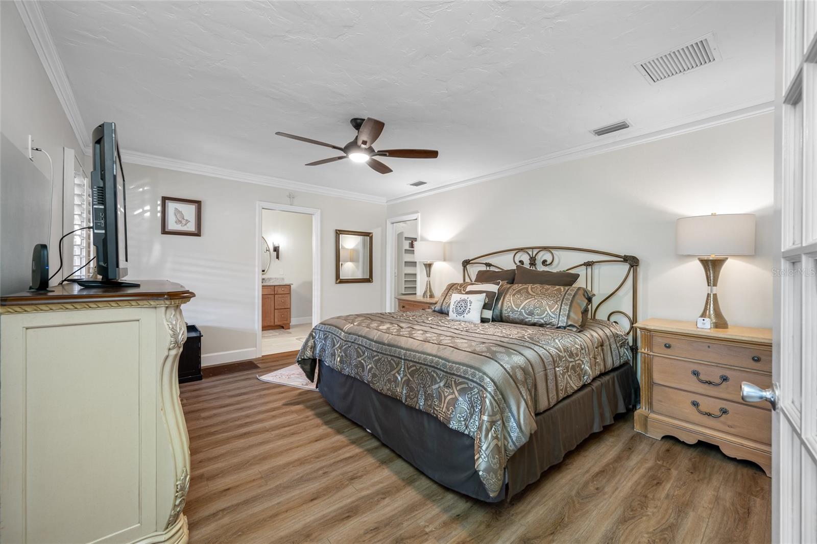 Primary Suite - Left Door is En-Suite Bath - Right Door is Walk In Closet