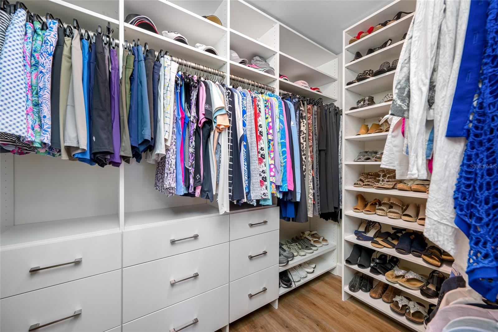 Custom Walk In Closet