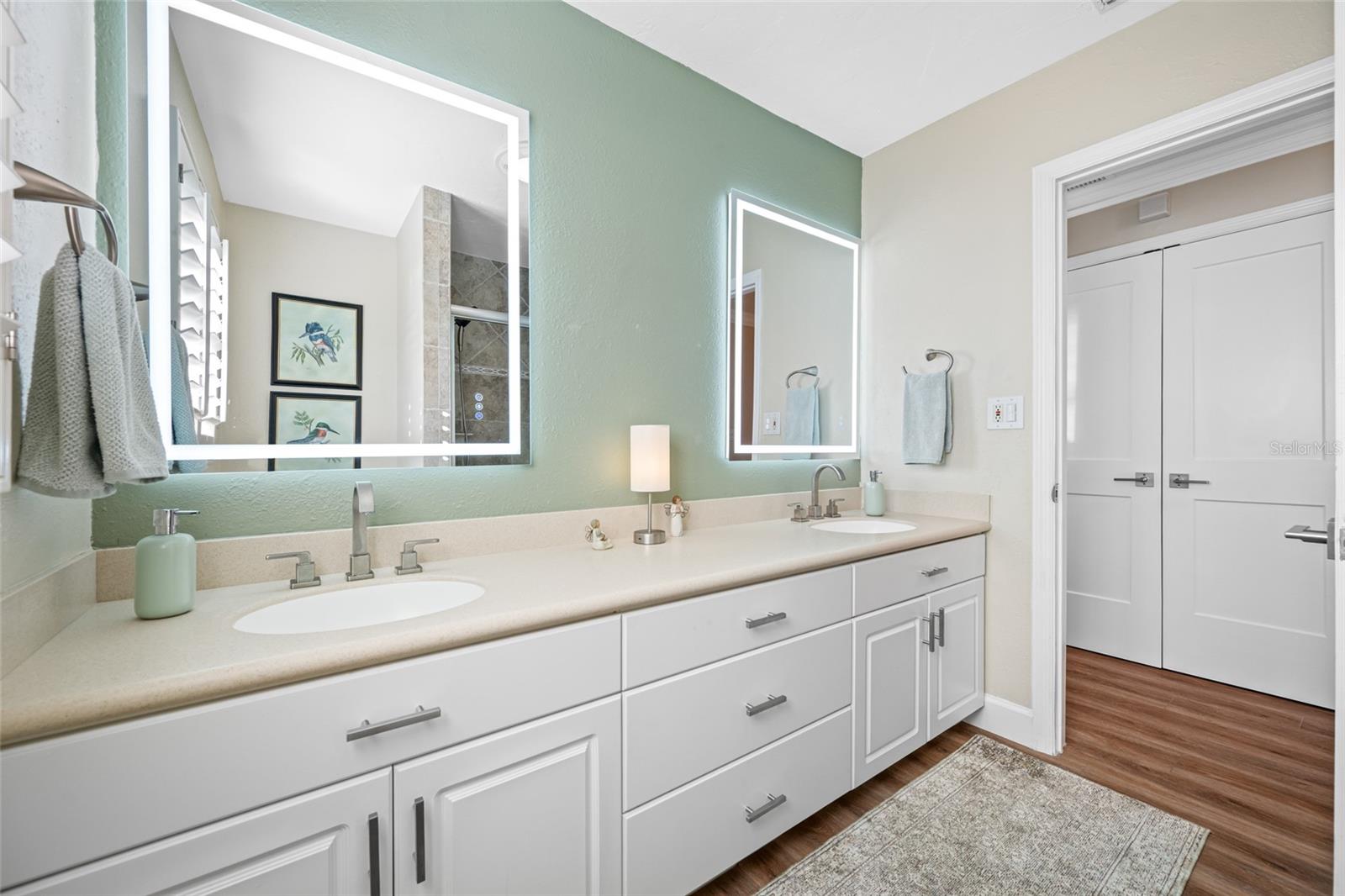 Hall Bath - More Storage in Hall