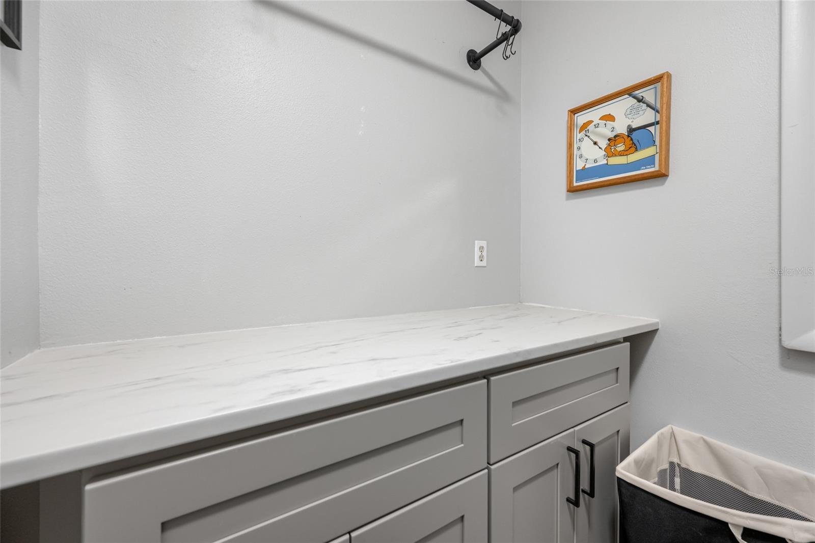 Folding Counter in Laundry Room