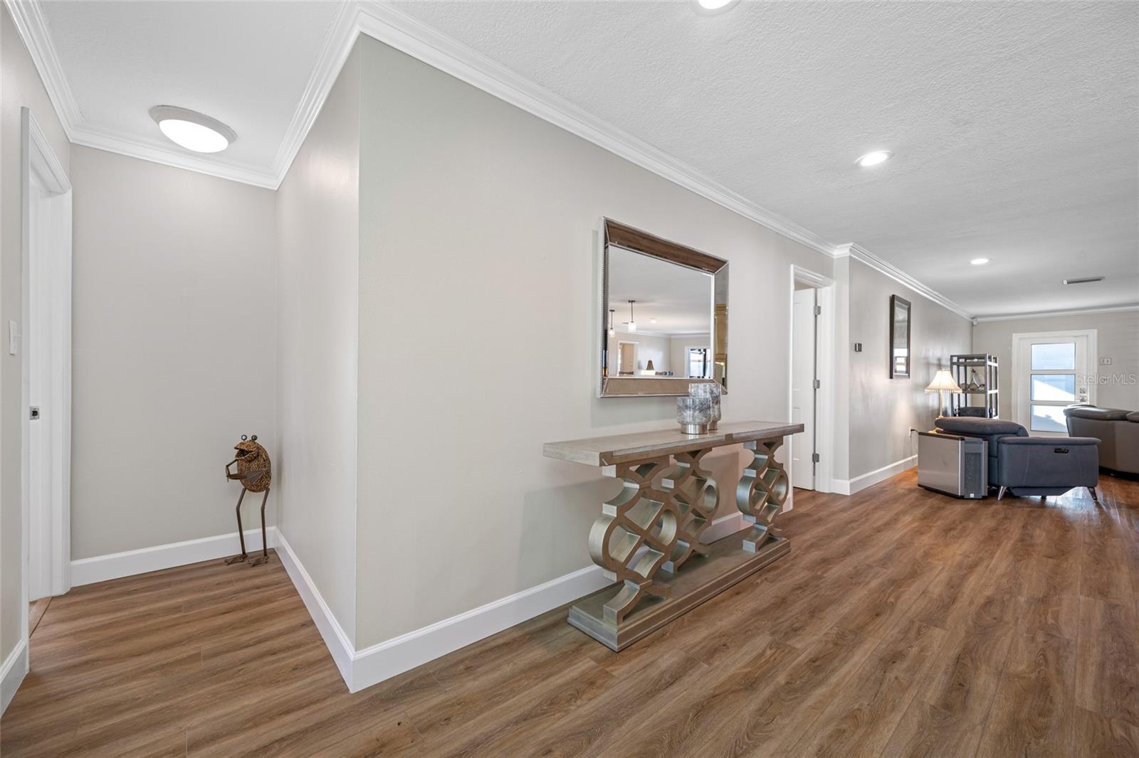 Luxury Vinyl Plank Flooring Throughout