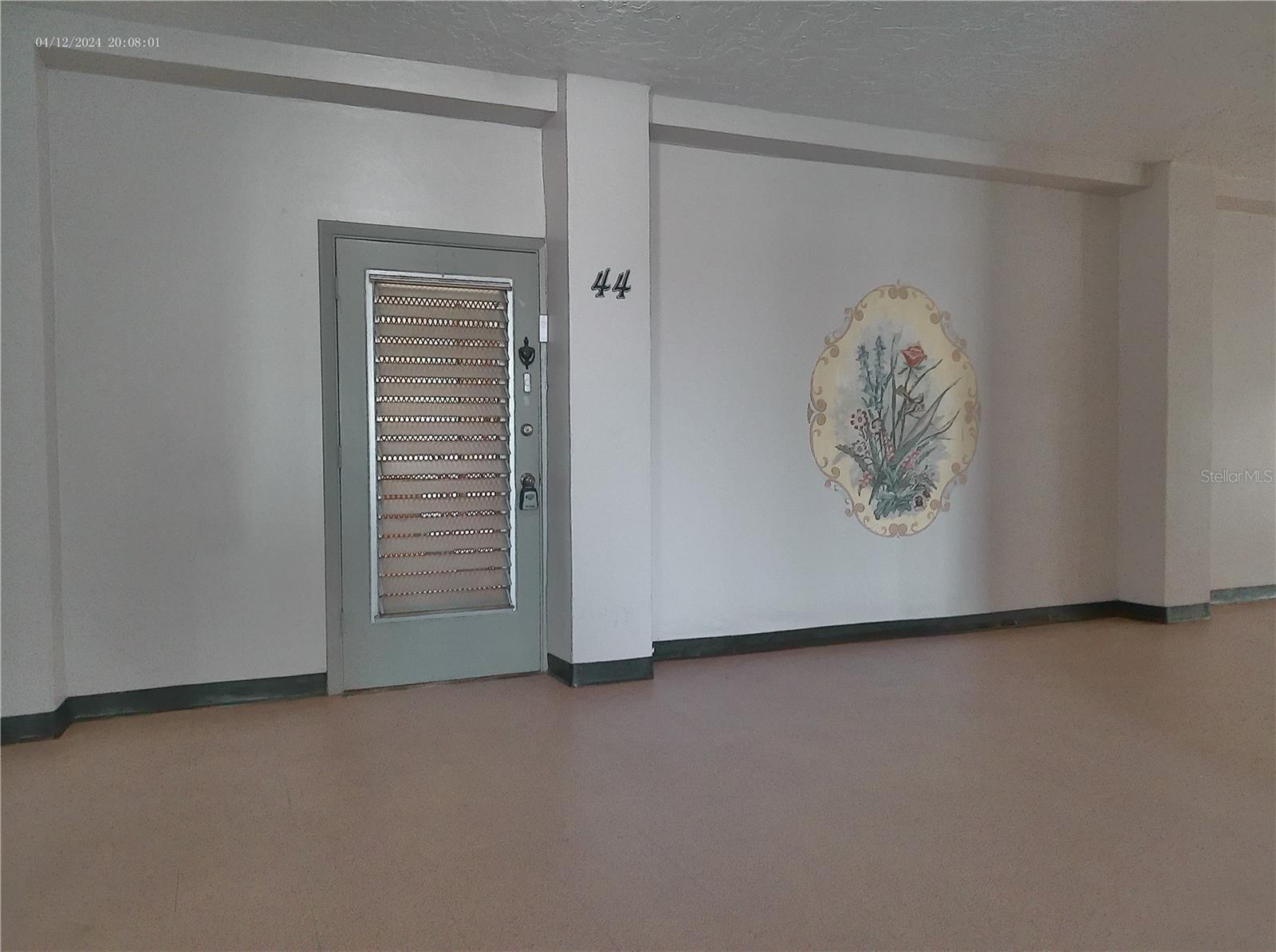 A unique feature of this home is the back door, right off the elevator. Easy to bring groceries into the kitchen.