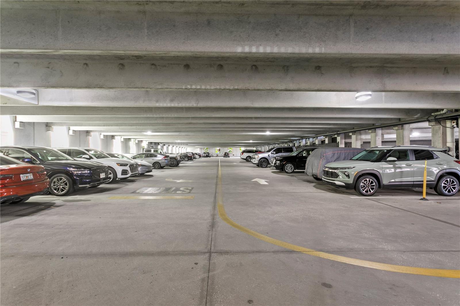 Parking garage 2 spots!