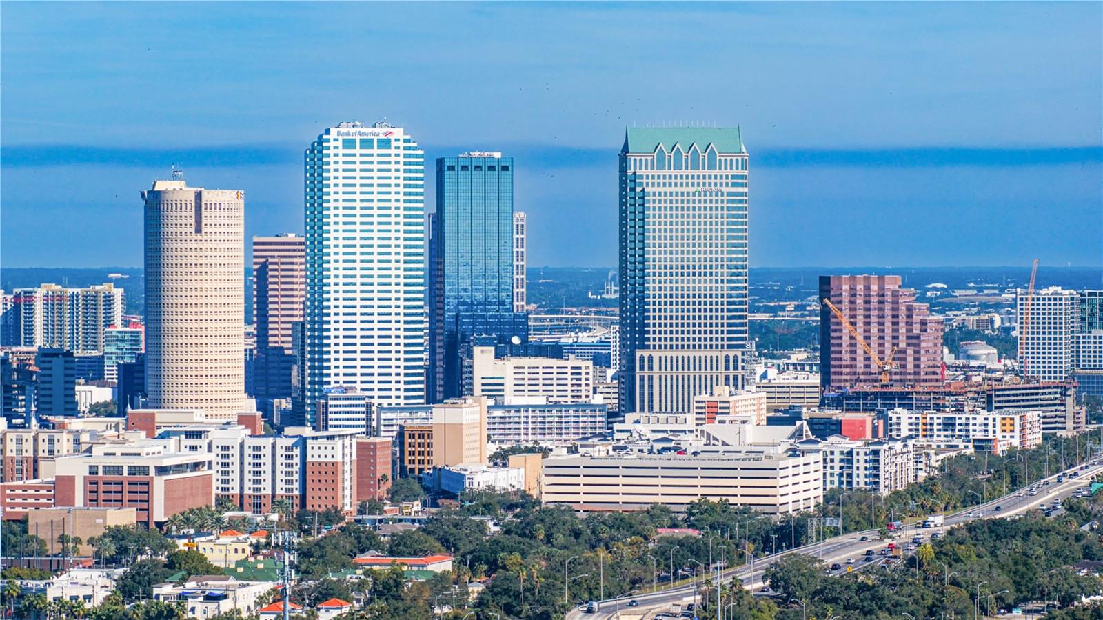 Downtown view zoomed 2x