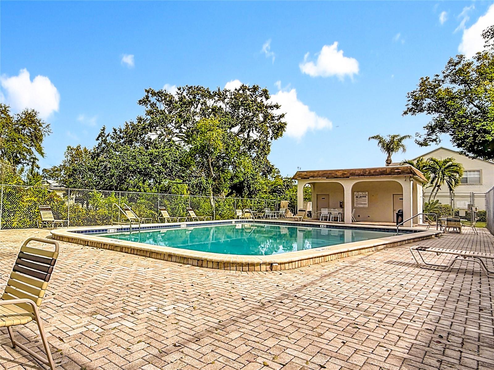 502 Bough Ave - community pool and cabana
