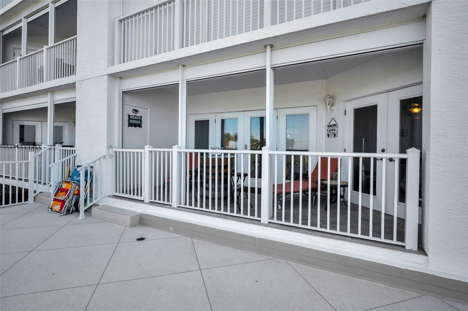 .. Residence 1106 is a First Floor Elevated Unit With Garage Parking Under The Building .. Elevator to First Floor from Garage - Your In  - No Steps - No Stairs -  Walk Out to Pool Area.