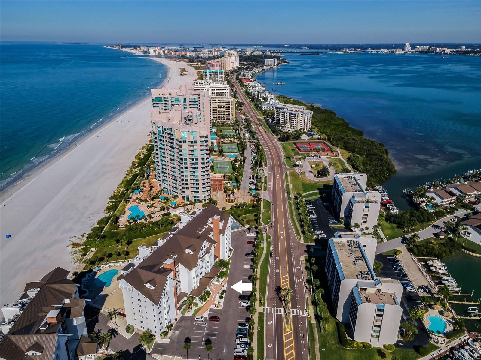 ..The Cabana Club Condominium.  1582 GULF BLVD, #1106, CLEARWATER BEACH, FL 33767..