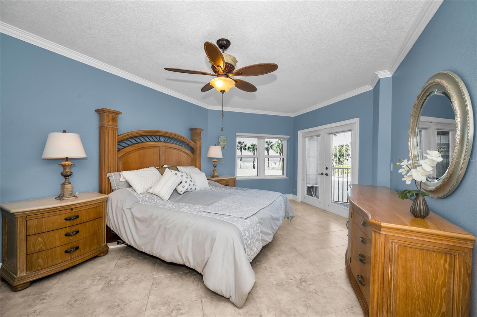 .. 17' X 13' Master Bedroom En- Suite With Balcony Access.