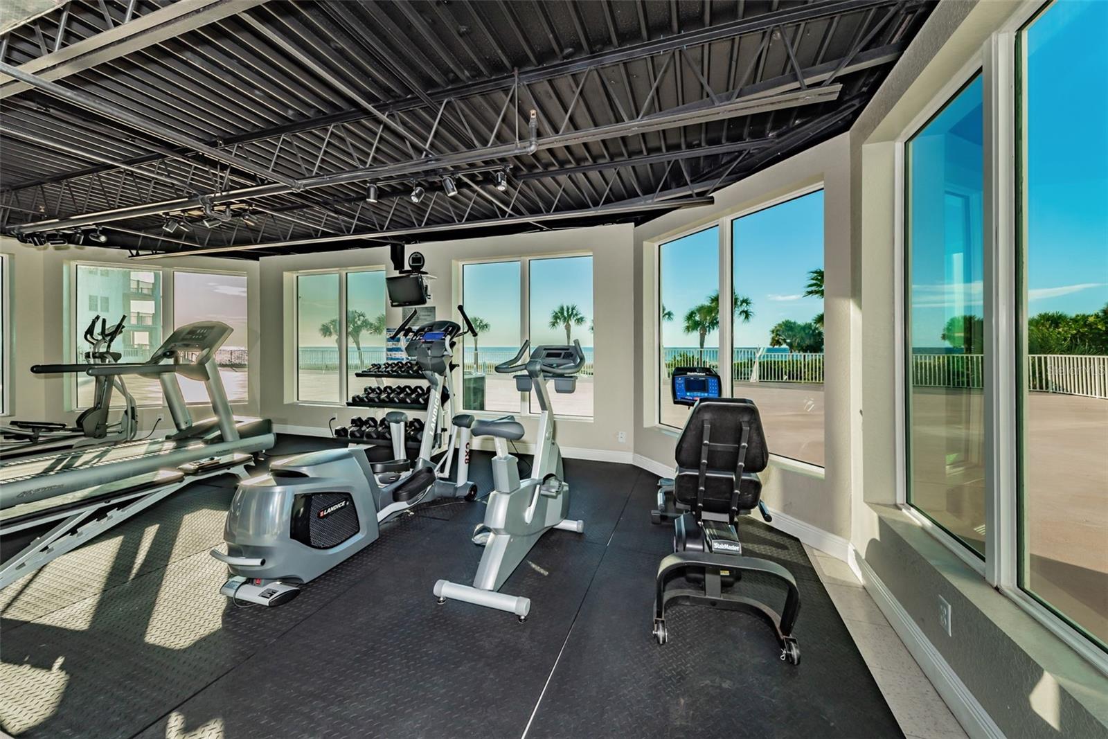 ..... Gulf Front Workout Facility Located on the First Floor Deck.. Shot #2.. One Stop Shopping at the Cabana Club.. Turn Key Unit - Workout Facility - No Stairs - Direct Gulf Front.  Boat Parades - Sailing . Welcome to the Cabana Club.. Immediate Showings Available..