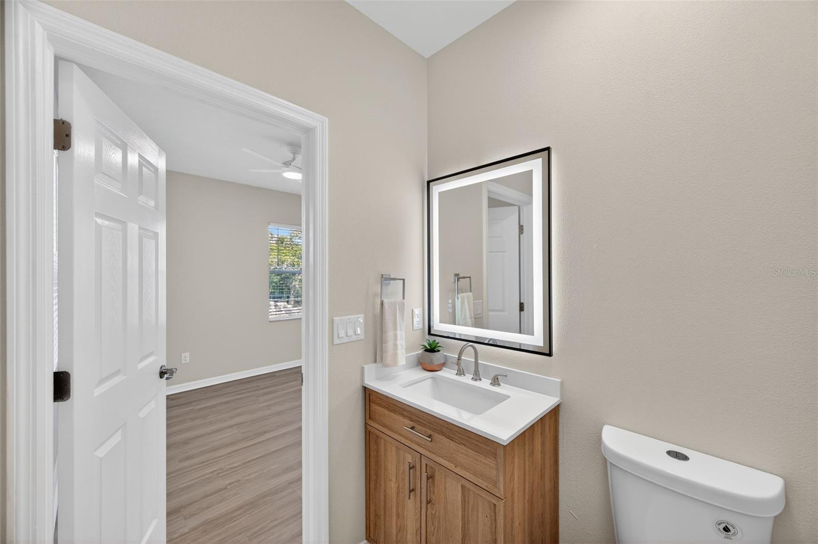 Jack and Jill bathroom