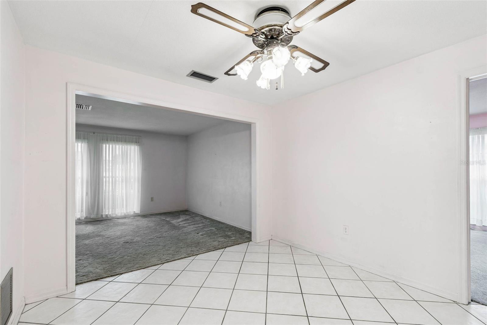 Dining room/Living room