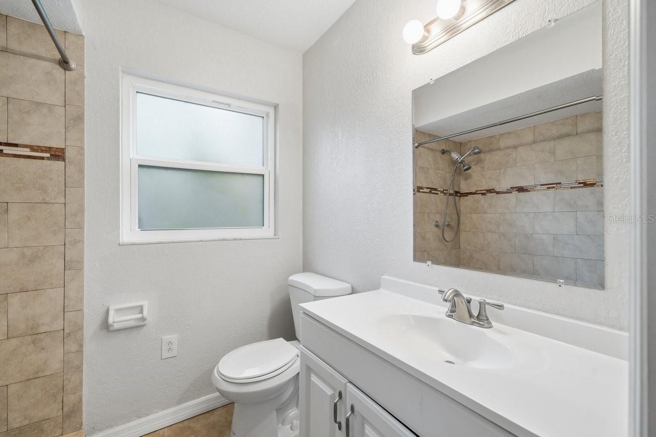 Primary Bathroom with walk-in shower