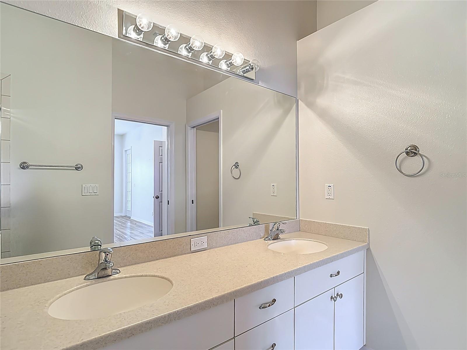 laundry room off the garage inside