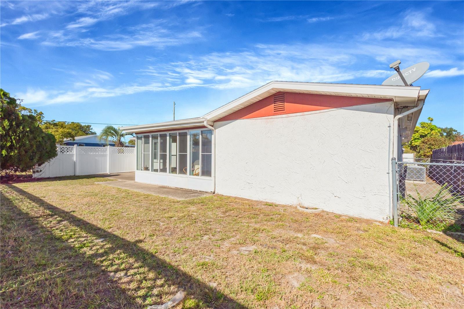 Backyard w/ room for a small pool