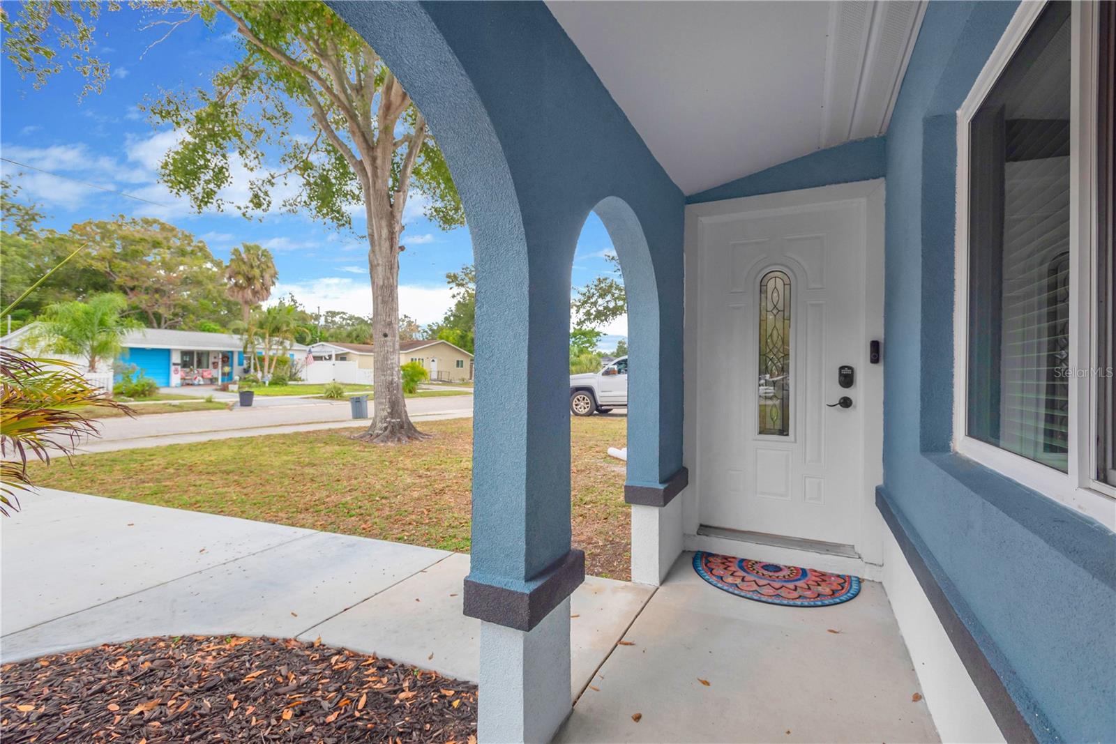 Another view of the front entrance