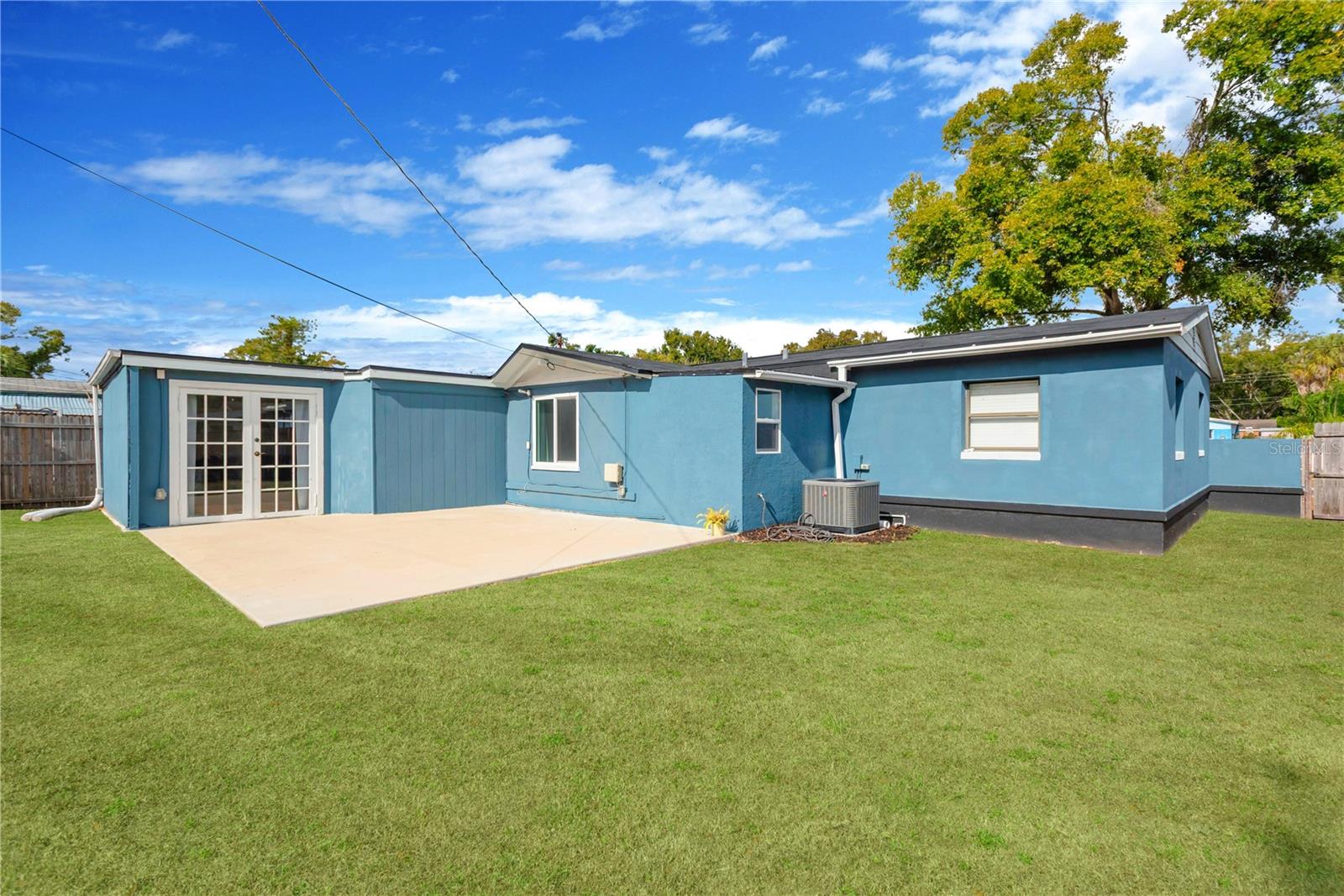 **Virtual pic showing how the yard will green up in rainy season**