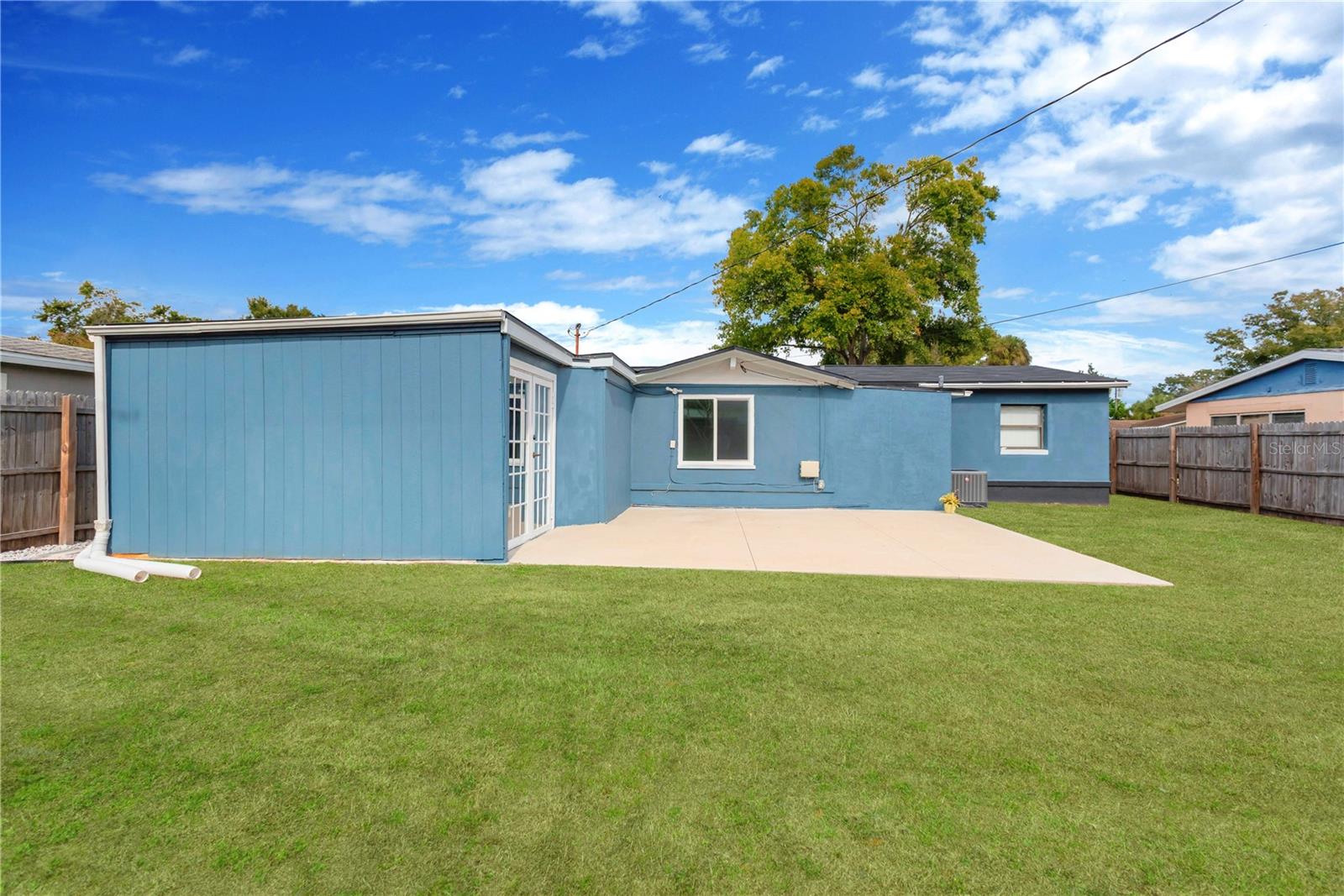 **Virtual pic showing how the yard will green up in rainy season**