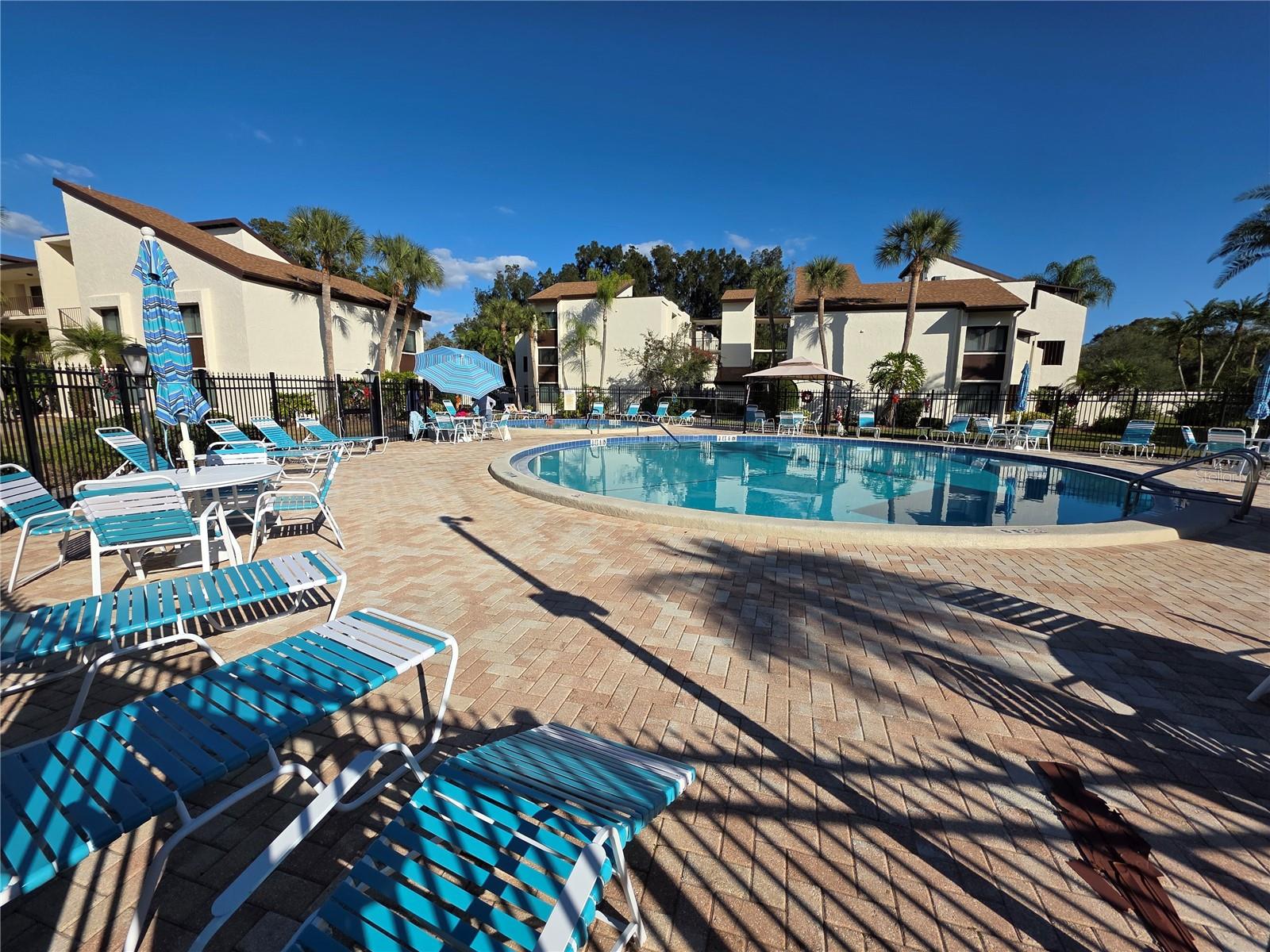 The pool area is great- both for enjoying for the warming sun swimming, exercising and meeting your friends and neighbors.