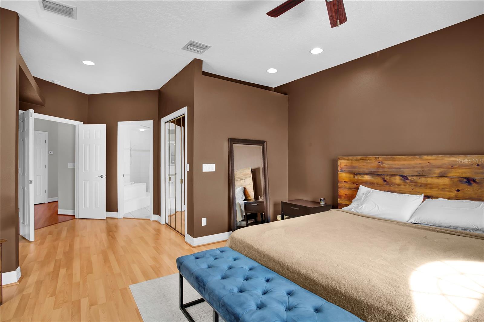 Primary Suite leading to En Suite Bath