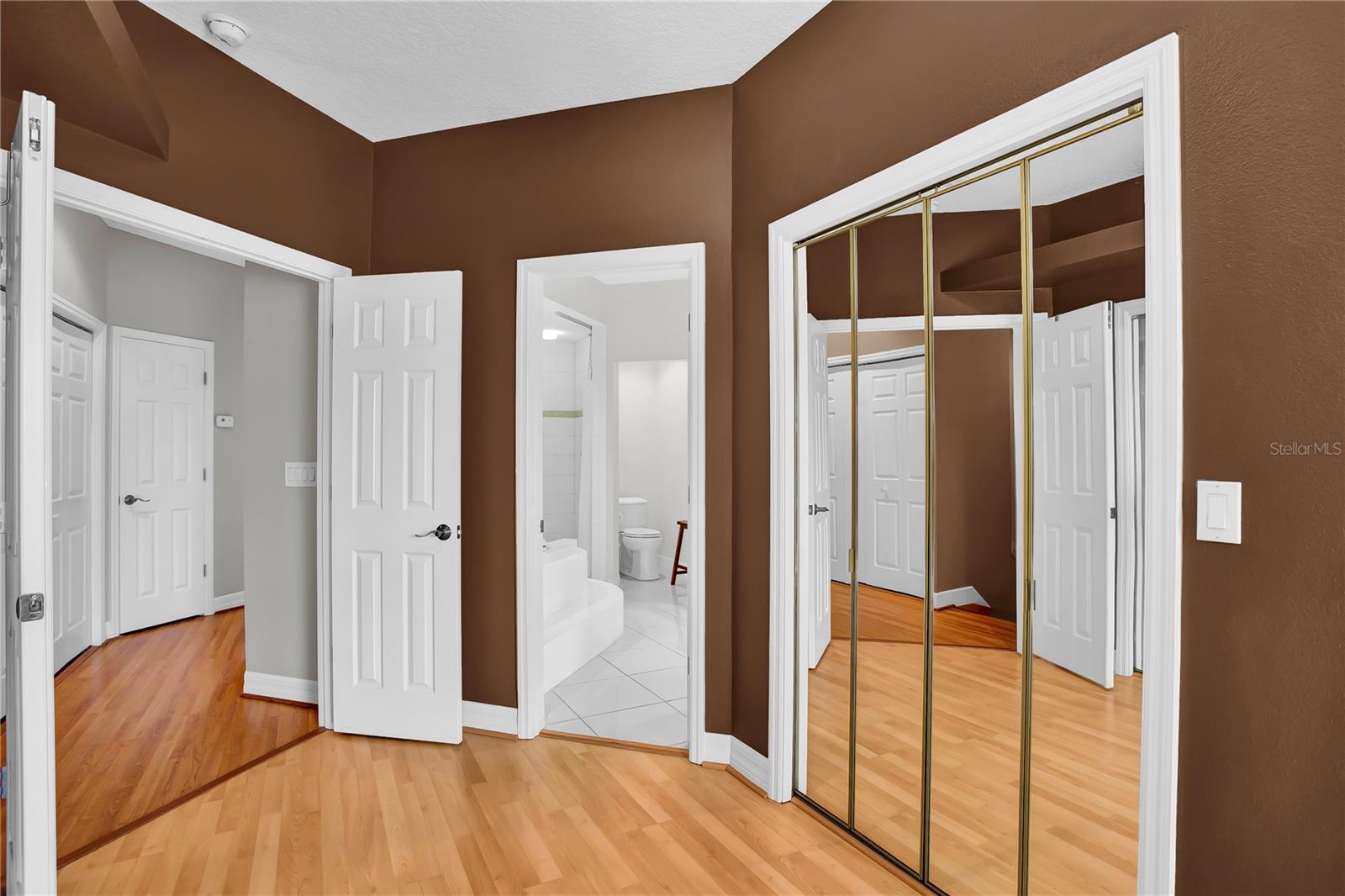 Primary Suite with two large closets