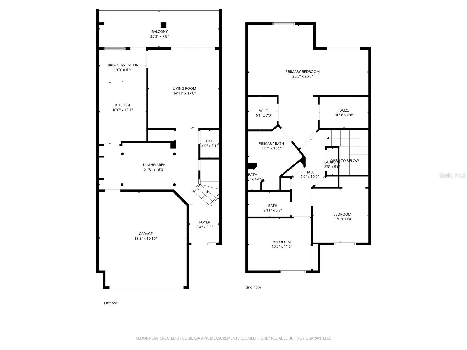 Two Story Floor Plan