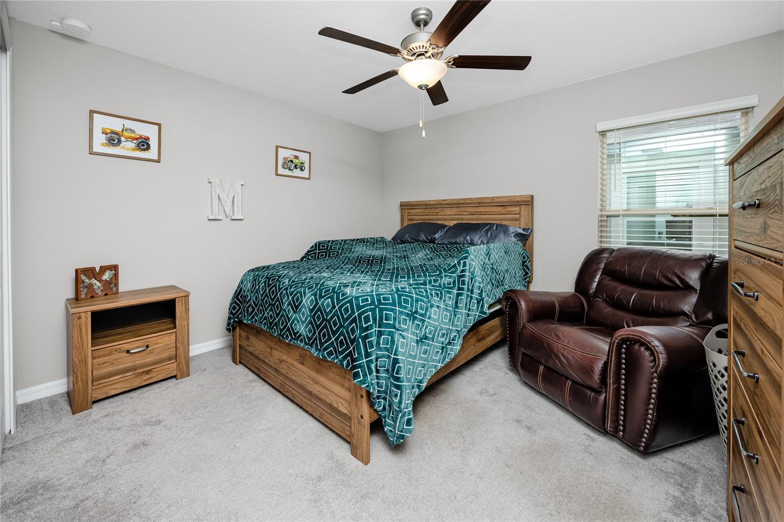 Bedroom #2 | Bedroom toward the front of the house.