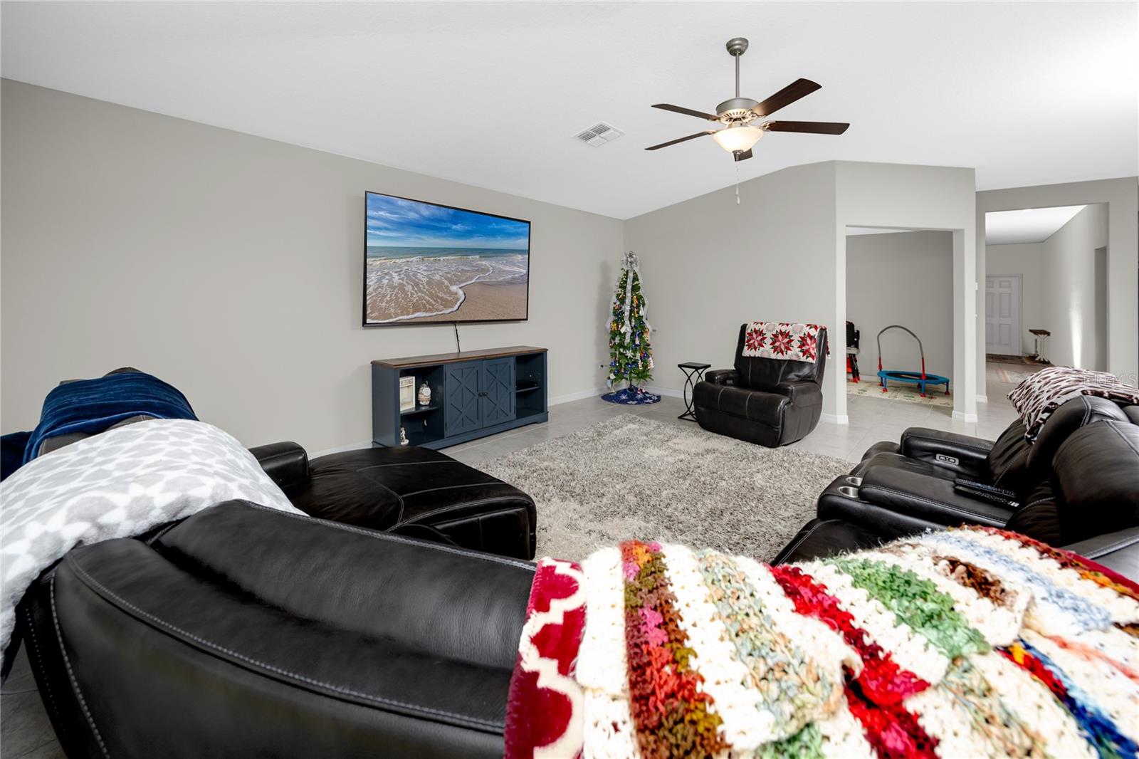 Open concept living room