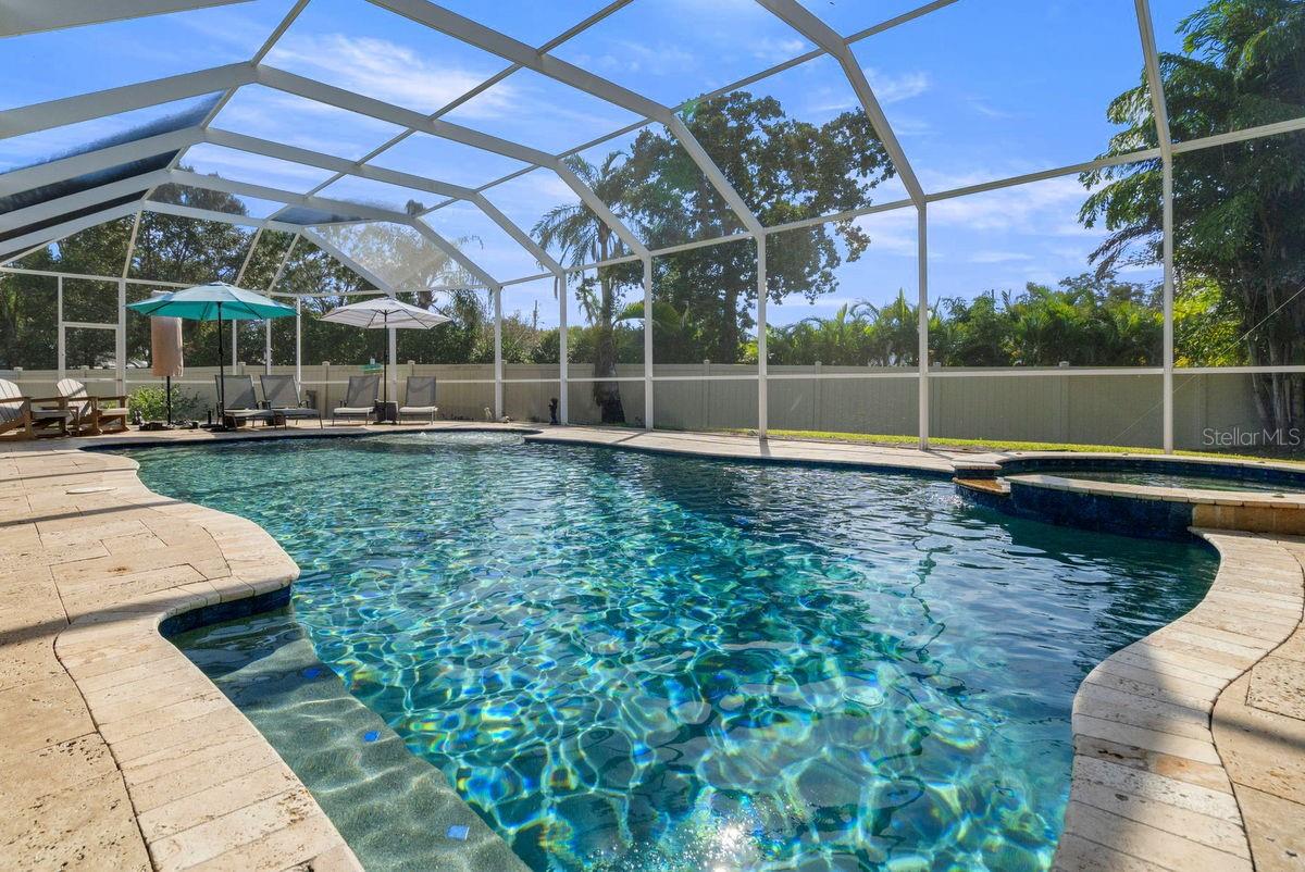Saltwater Heated Pool