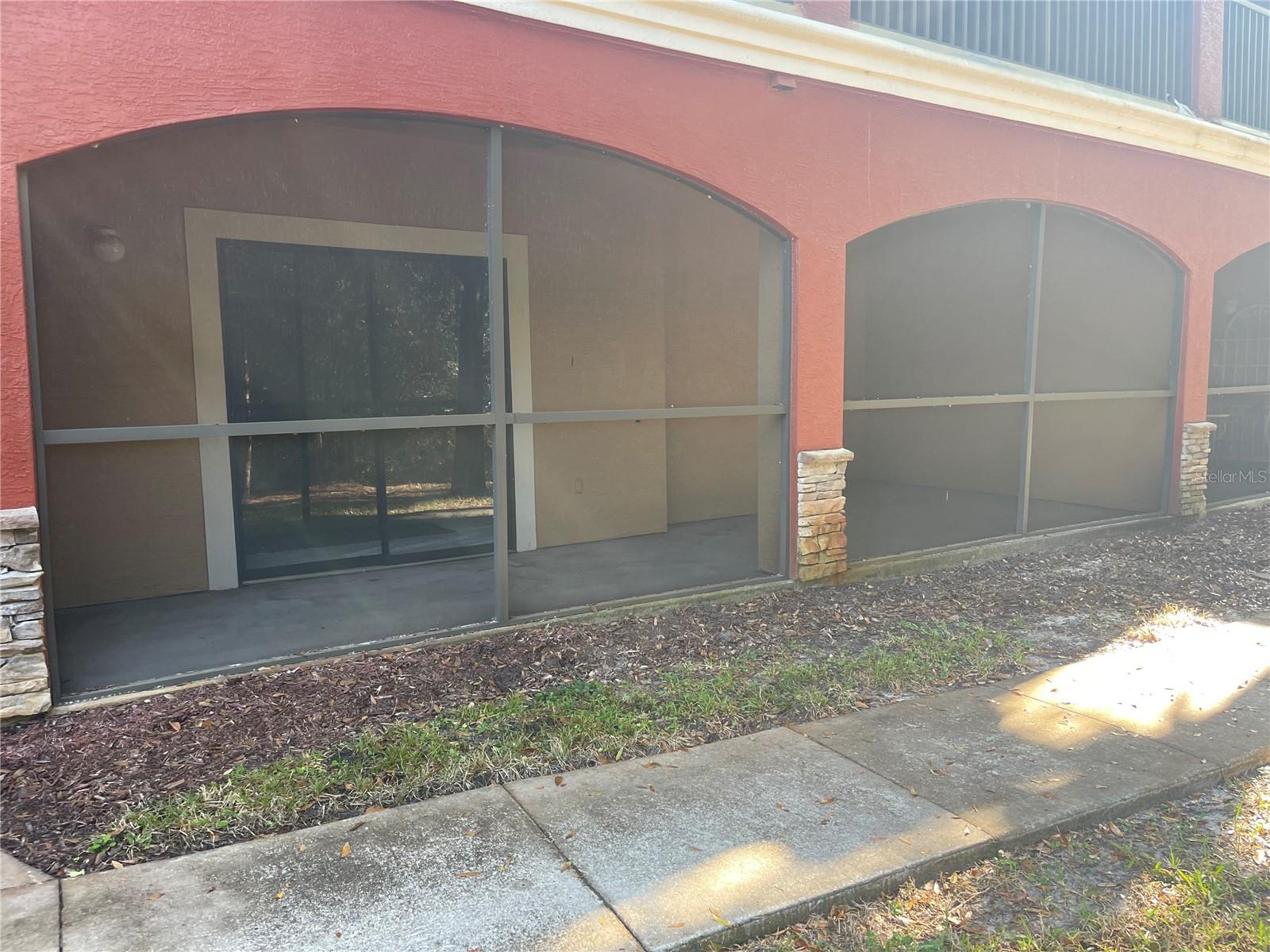 VIEW OF LARGER SCREENED LANAI
