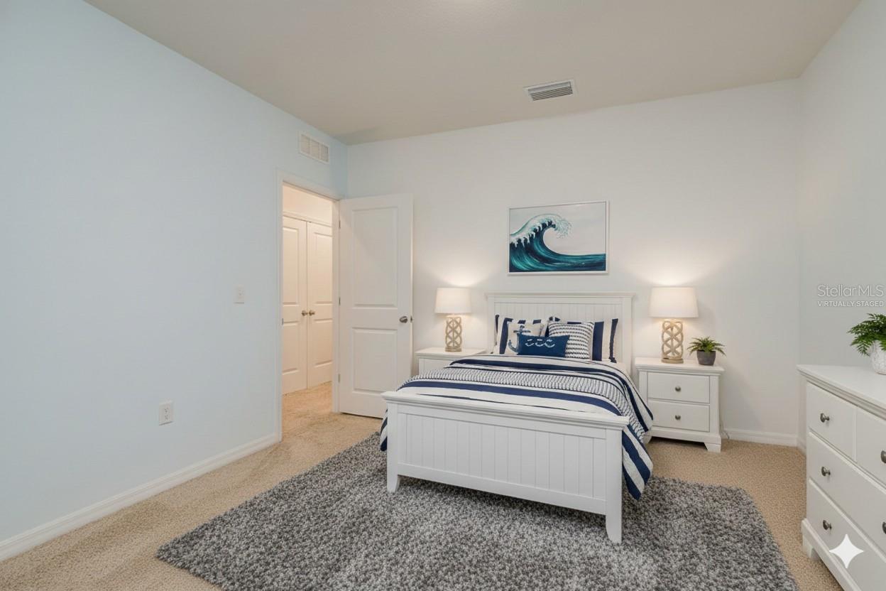 Bedroom 2 - Virtually Staged