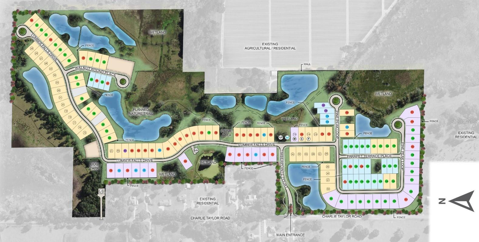 Timber Ridge Sitemap