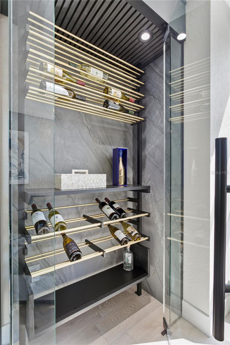 Designer Custom Wine Storage