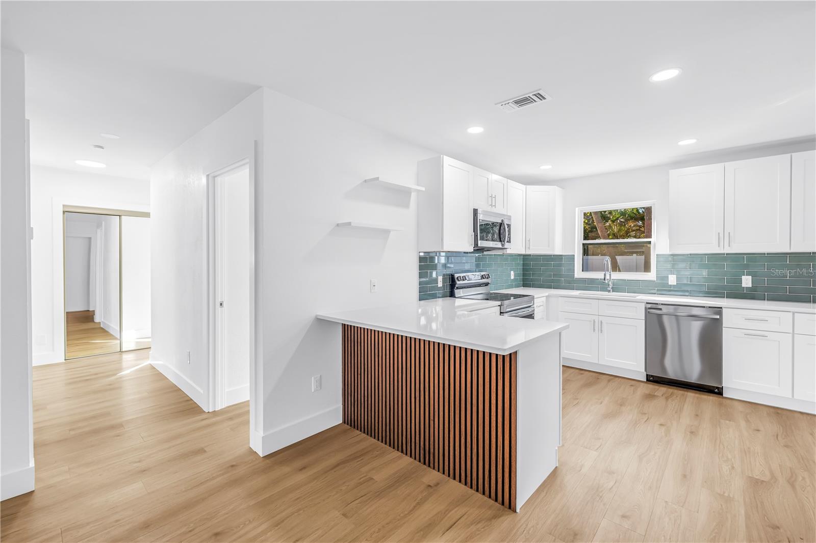 view from living room