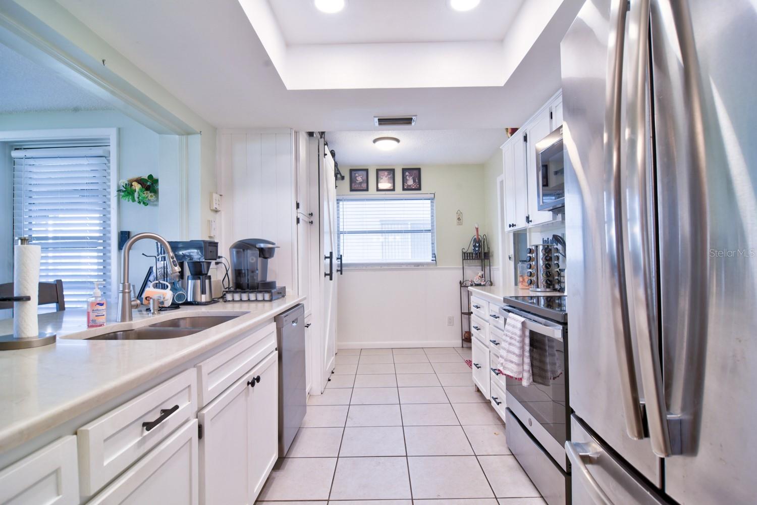 Kitchen with Stainless Steel Appliances