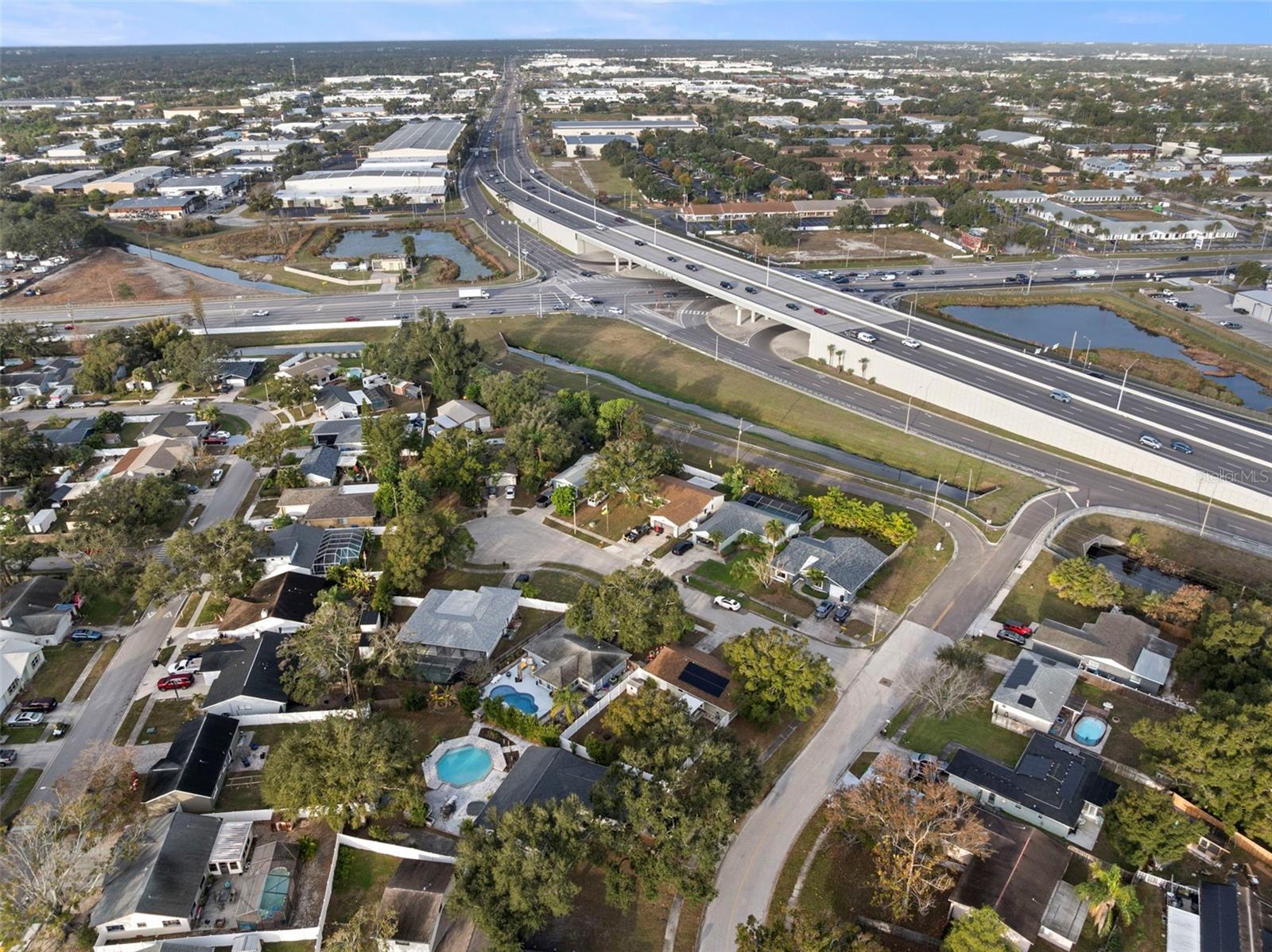 Easy jump onto Bryan Dairy to Interstate and Airports