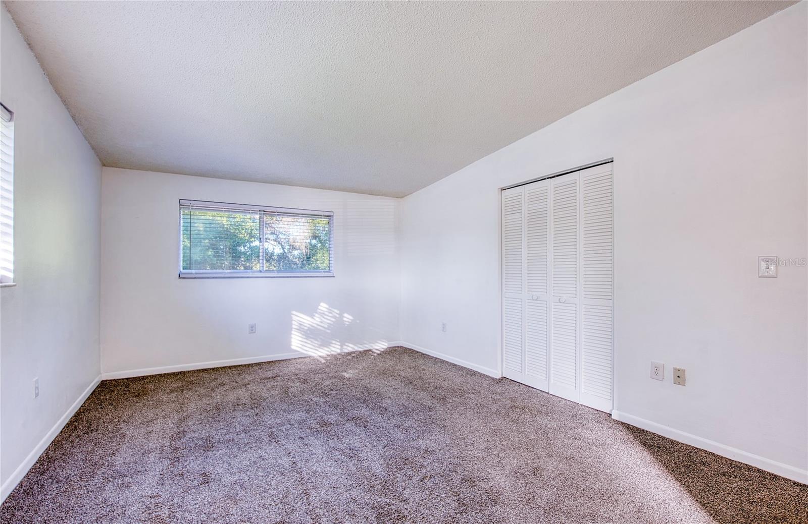 Master Bedroom is ~12' x 18', lots of space.