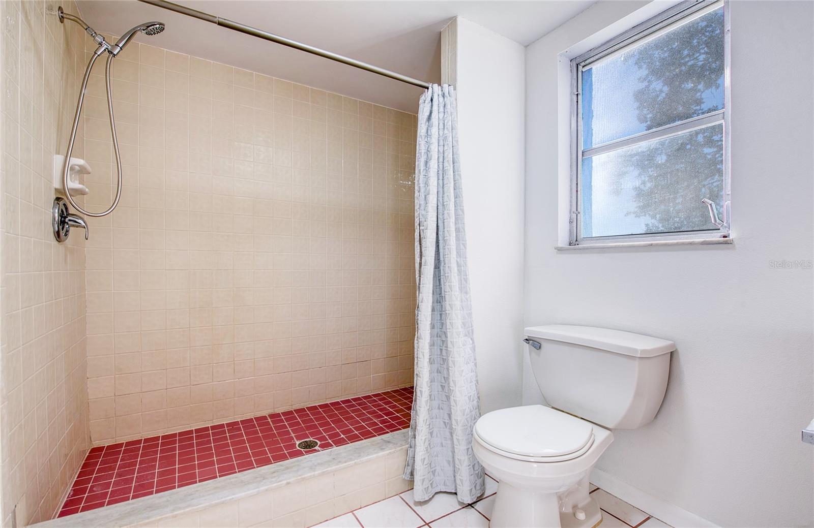 and a nice sized Shower.