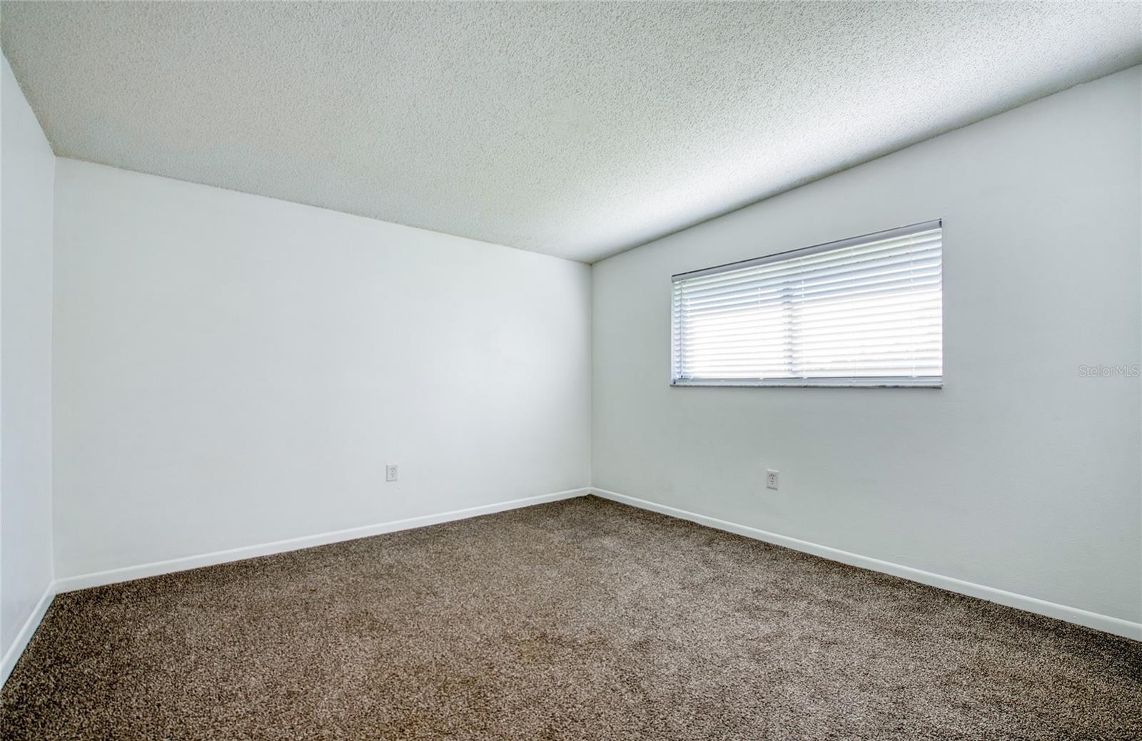 A double window lights up the room.