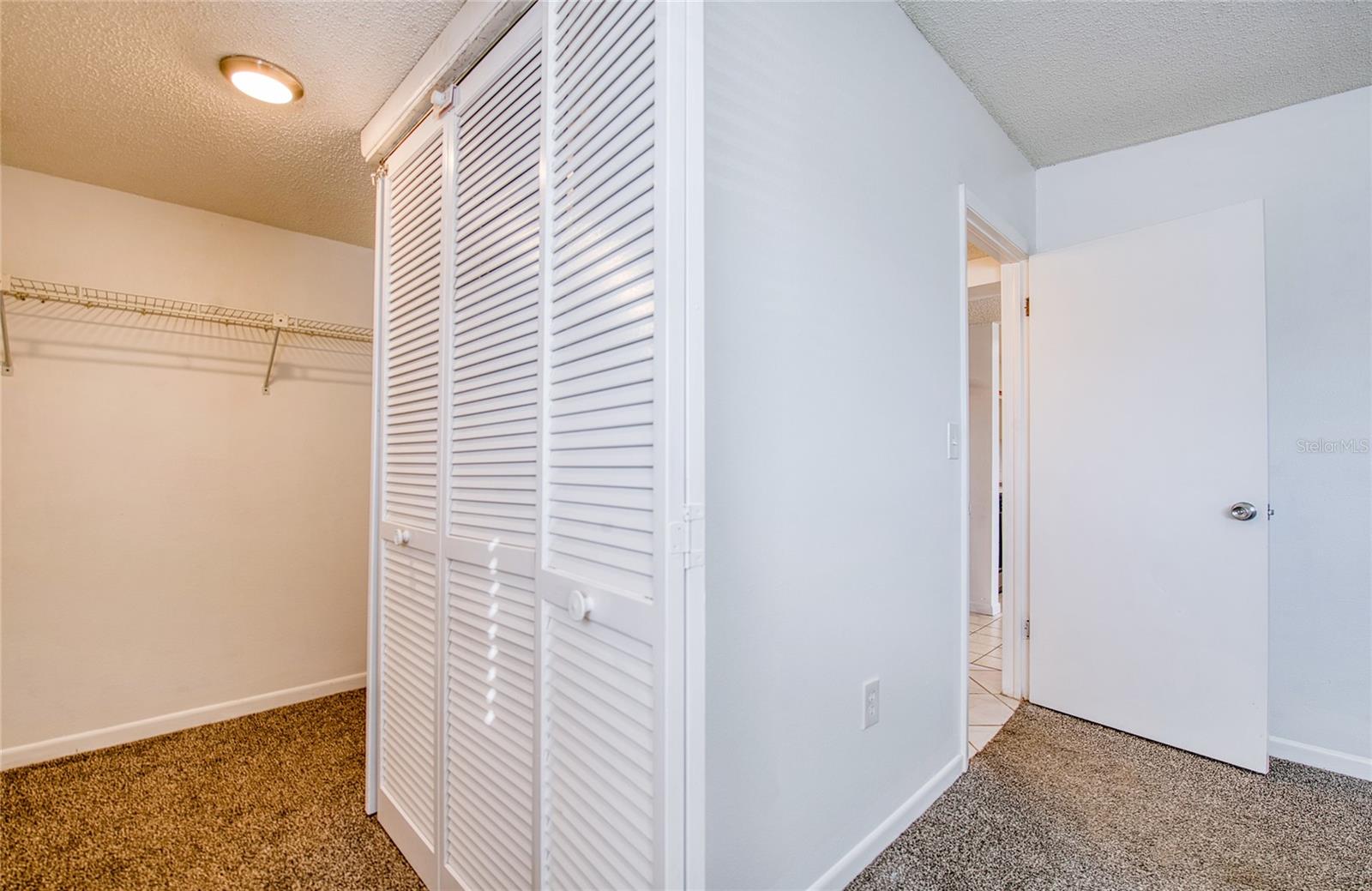 Guest Bedroom also has a Walk-In Closet